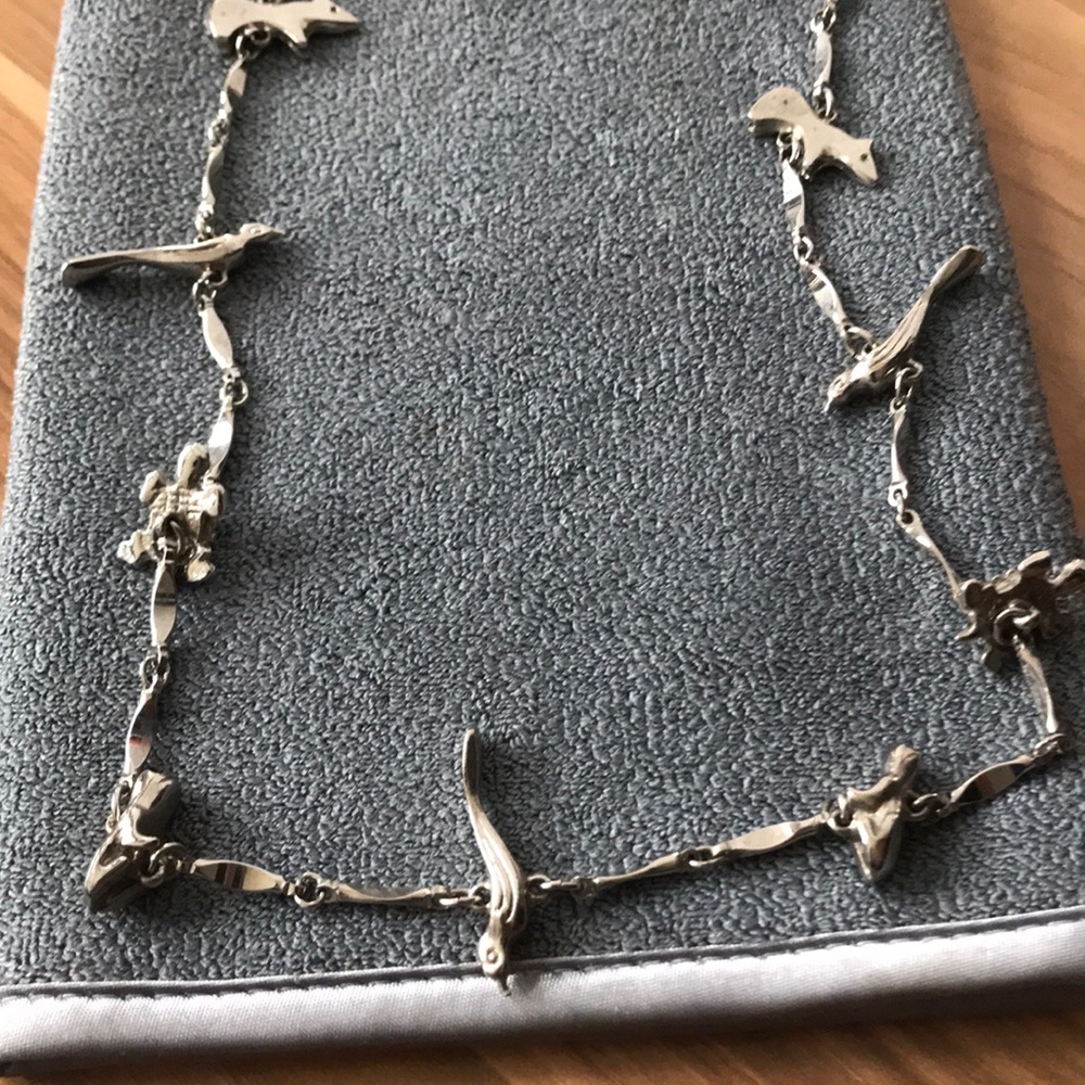 Antique silver necklace